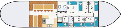 Plattegrond Zeilschip Vertrouwen